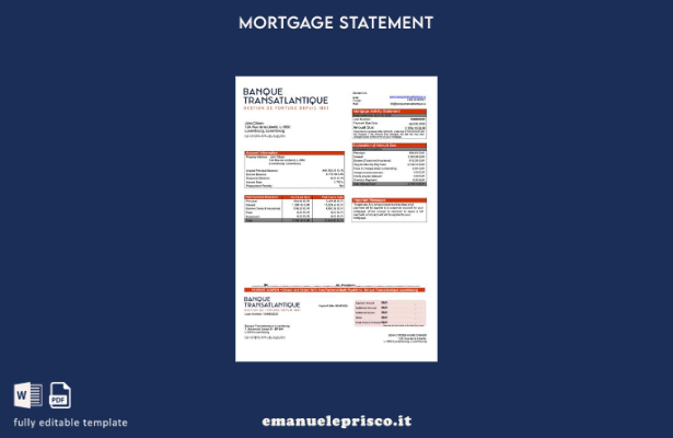 stile verificato Luxembourg Banque Transatlantique Estratto mutuo lussemburghese
